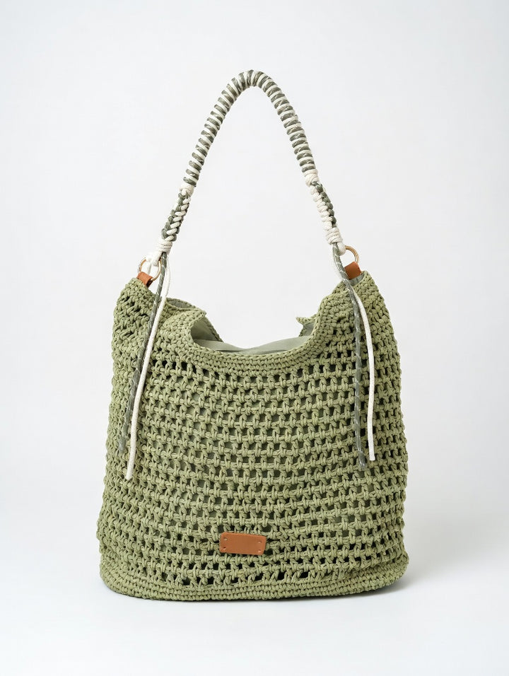 Borsa cotone crochet