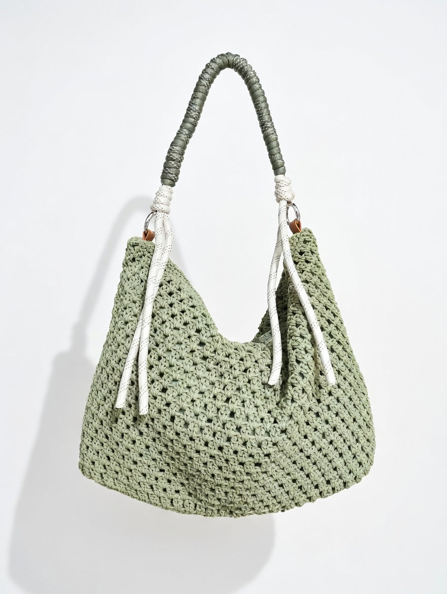 Borsa cotone crochet