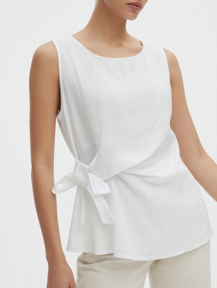 Blusa fiocco laterale